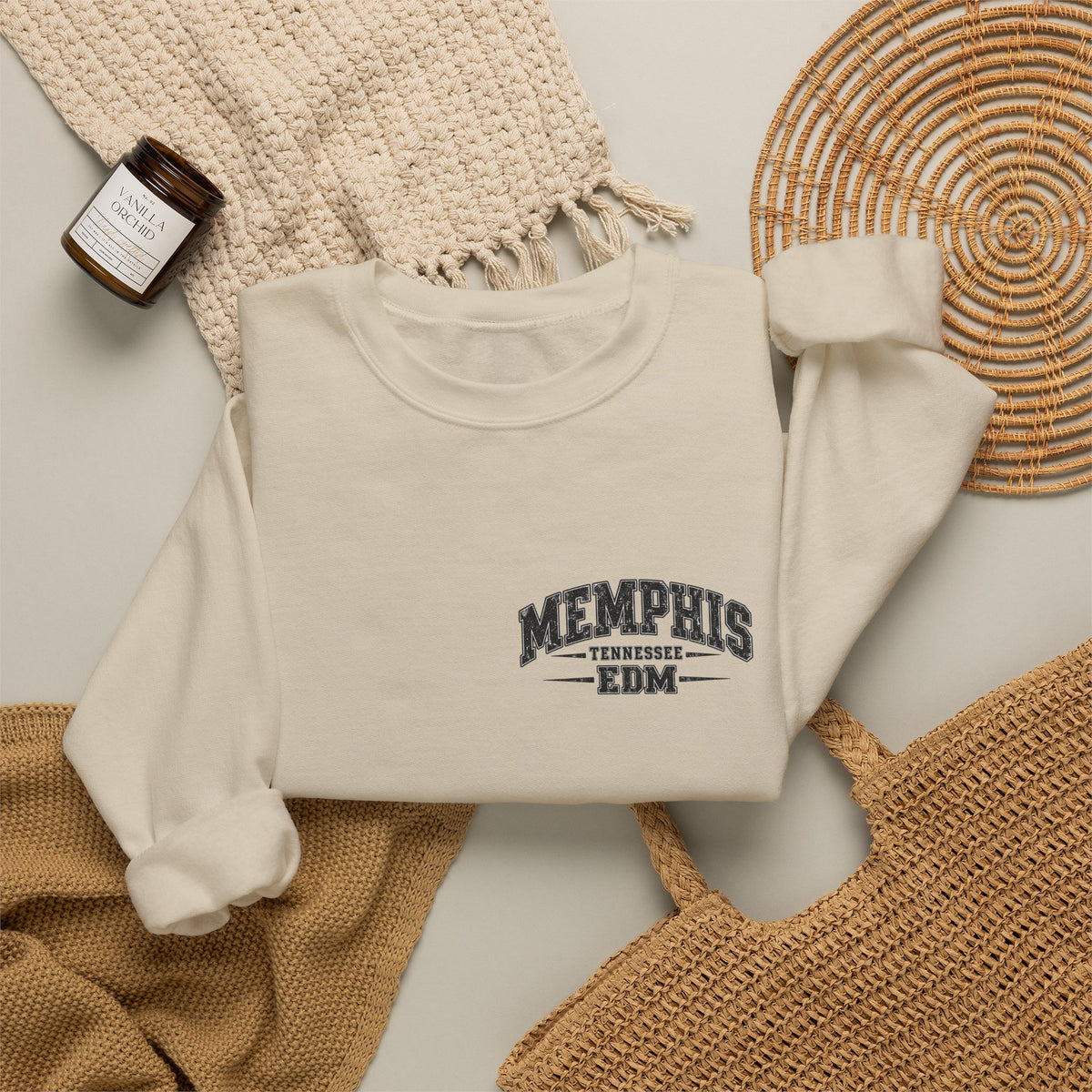 Memphis Built on Dreams Crewneck