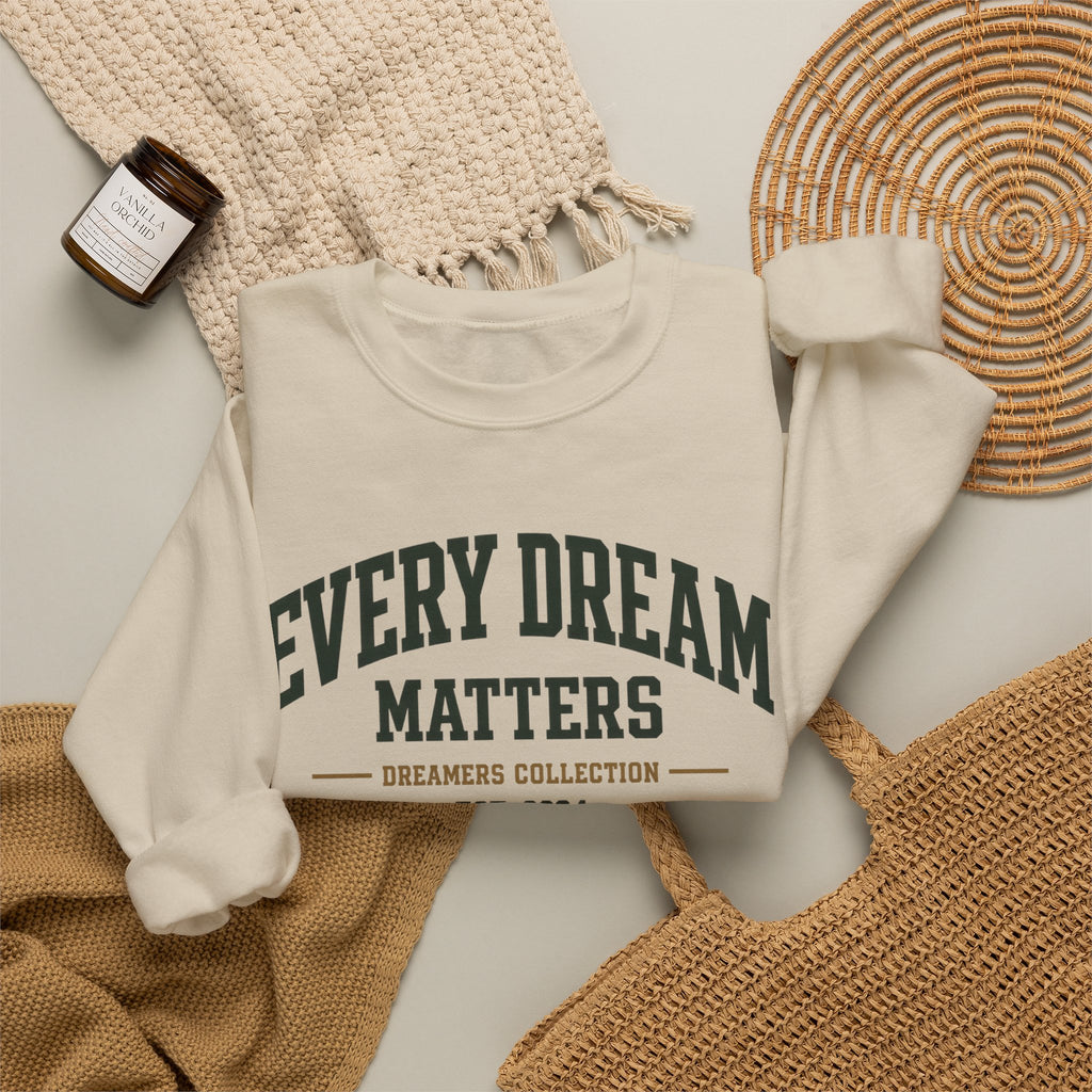 Dreamers Varsity Crewneck.