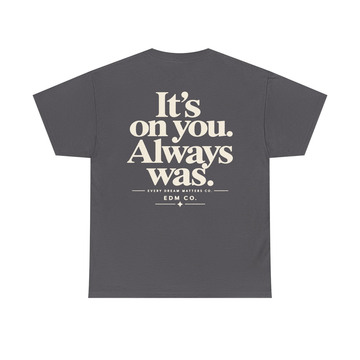 No One Is Coming Statement Tee.