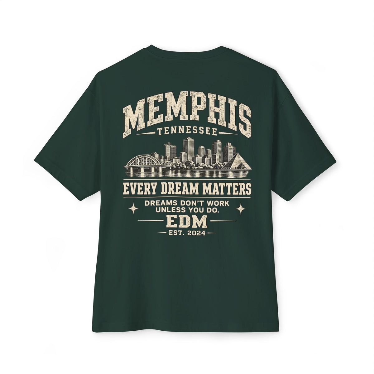 Memphis Built on Dreams Boxy Tee