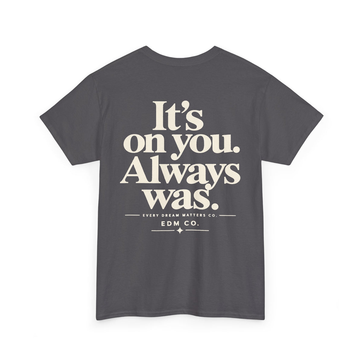 No One Is Coming Statement Tee.