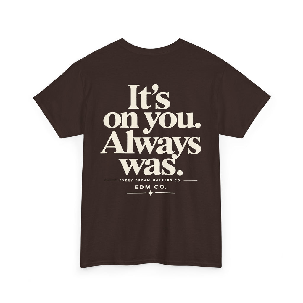 No One Is Coming Statement Tee.