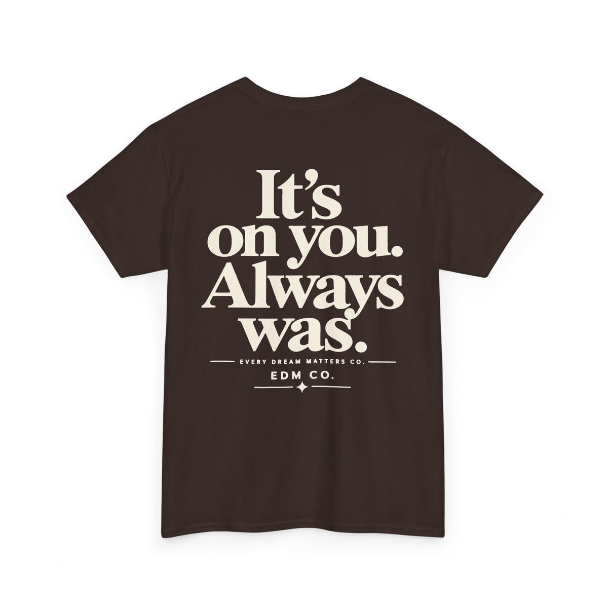 No One Is Coming Statement Tee.