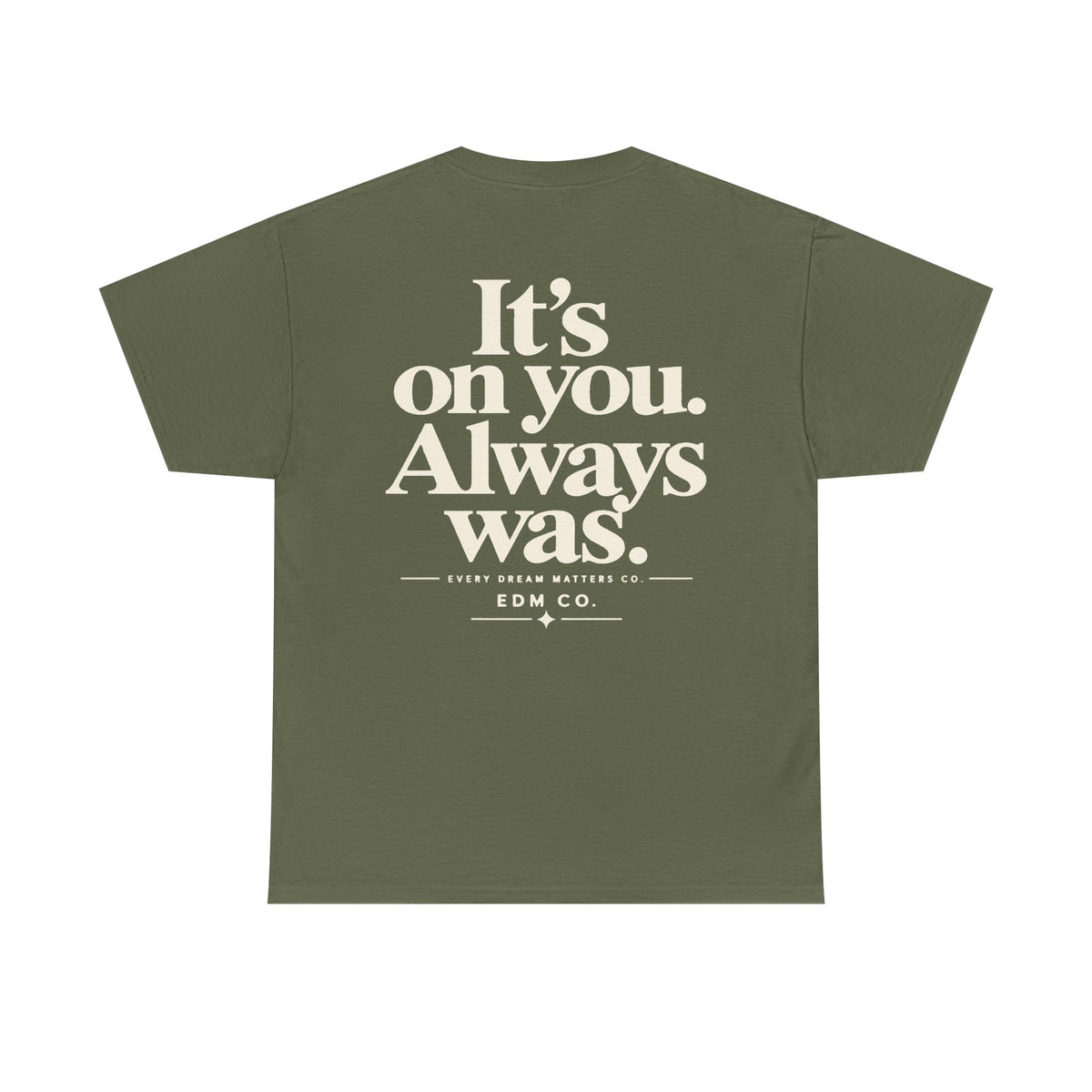 No One Is Coming Statement Tee.