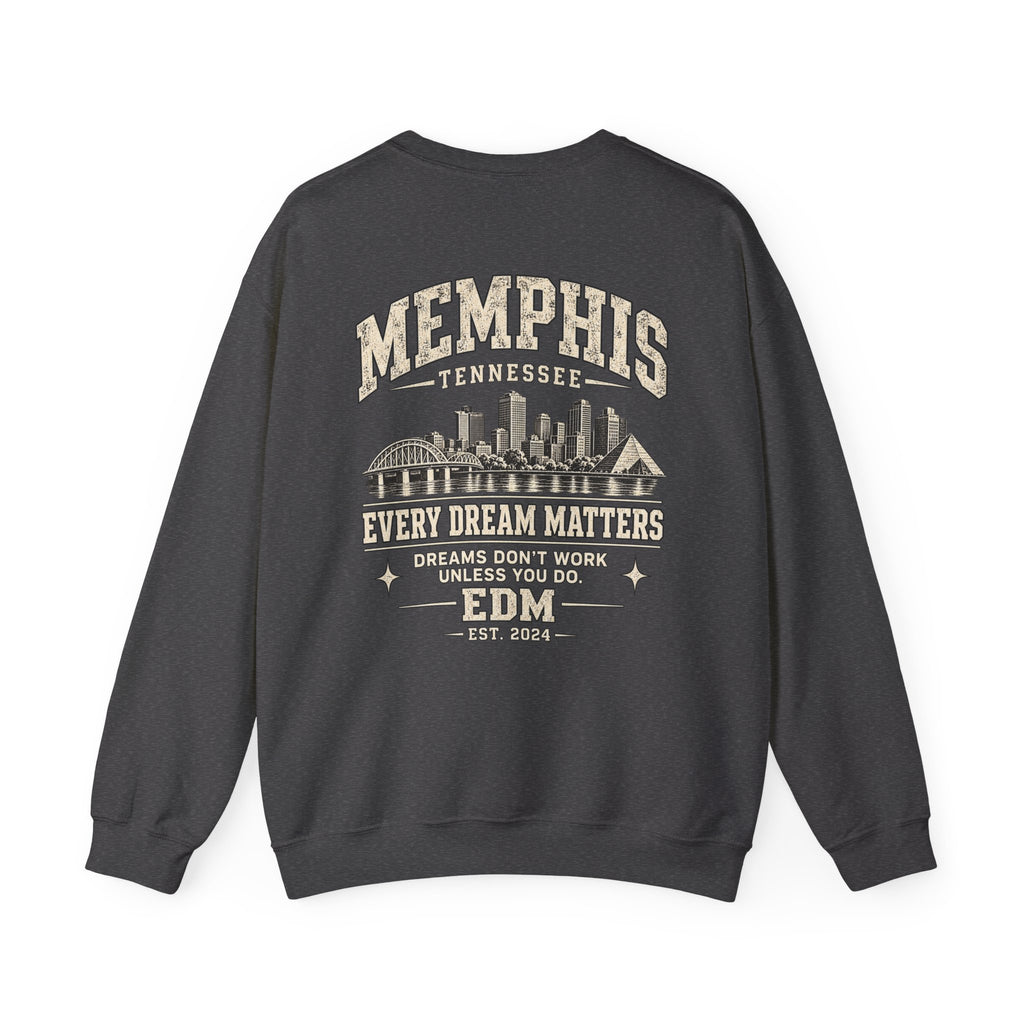 Memphis Built on Dreams Crewneck
