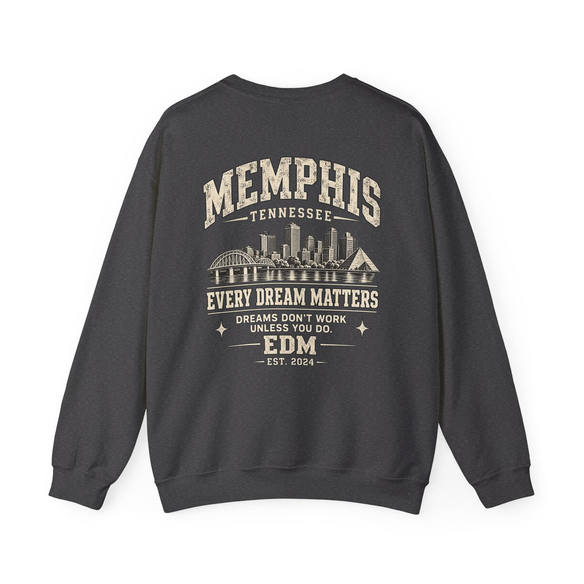 Memphis Built on Dreams Crewneck