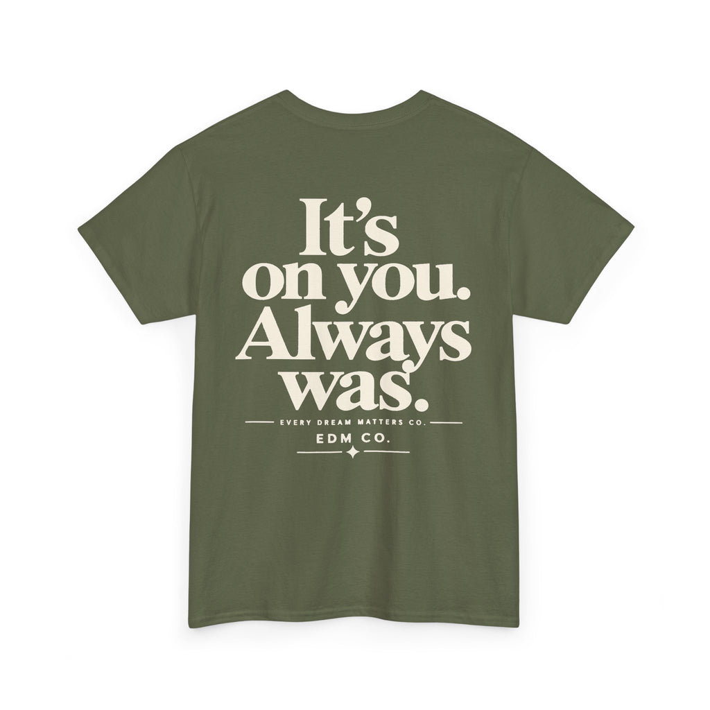 No One Is Coming Statement Tee.