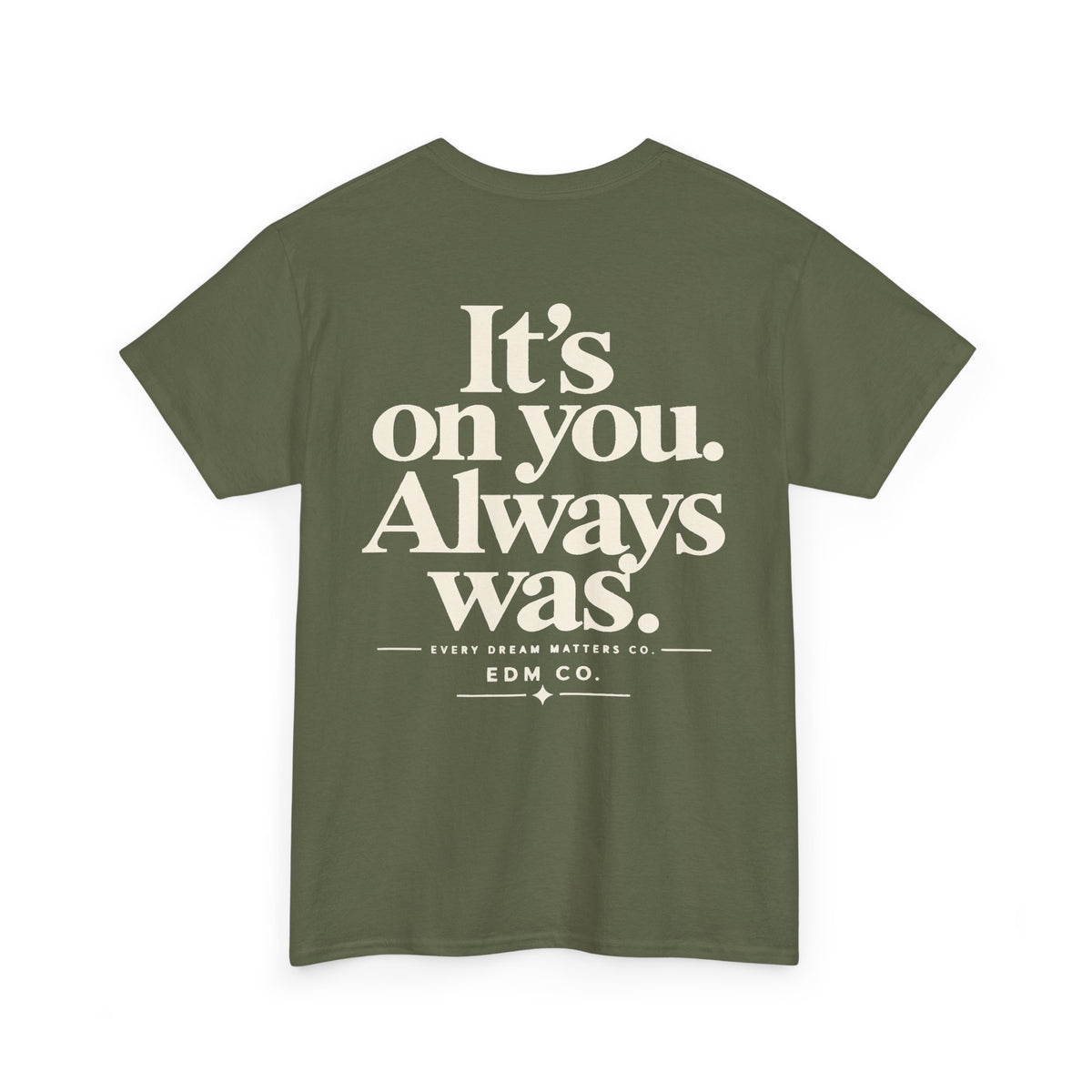 No One Is Coming Statement Tee.