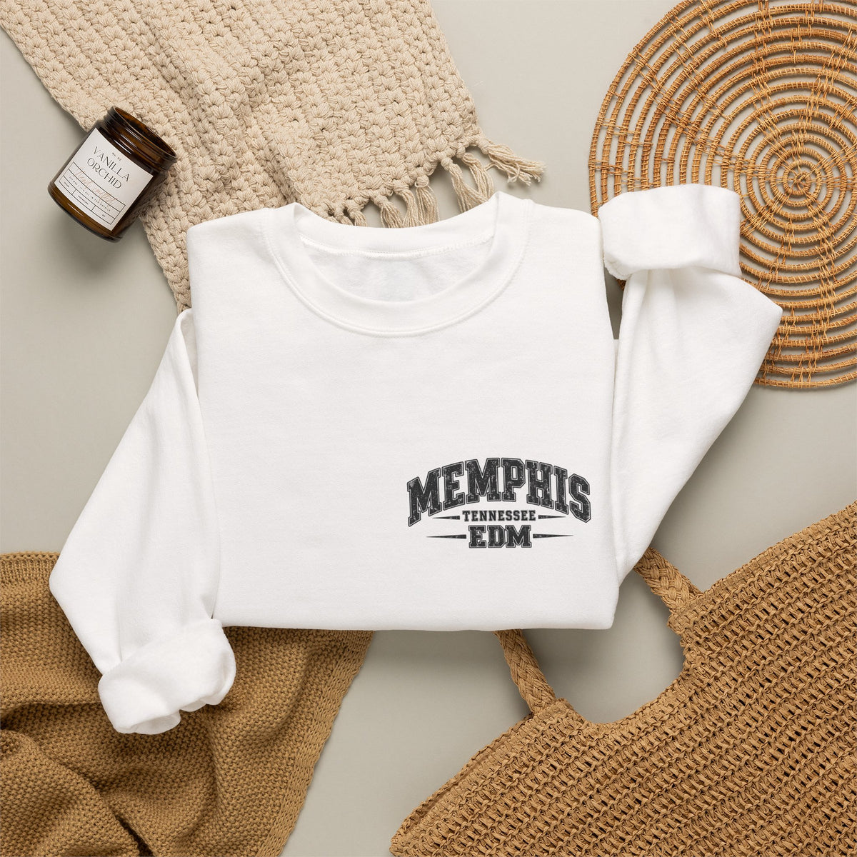 Memphis Built on Dreams Crewneck