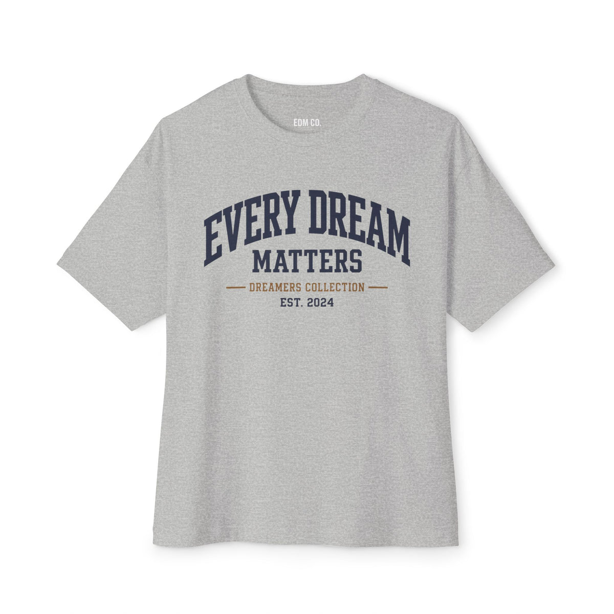 Dreamers Varsity Oversized Tee
