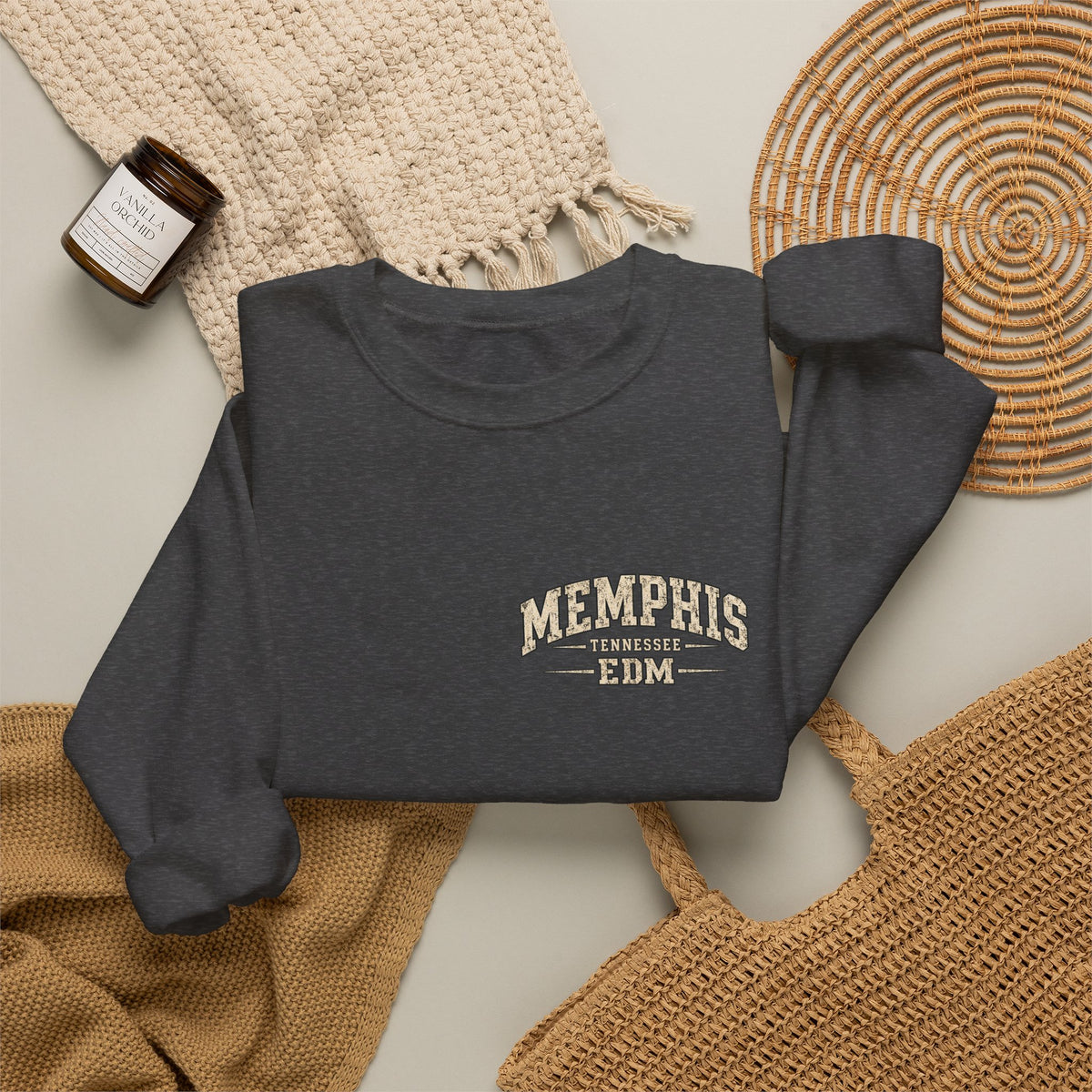 Memphis Built on Dreams Crewneck