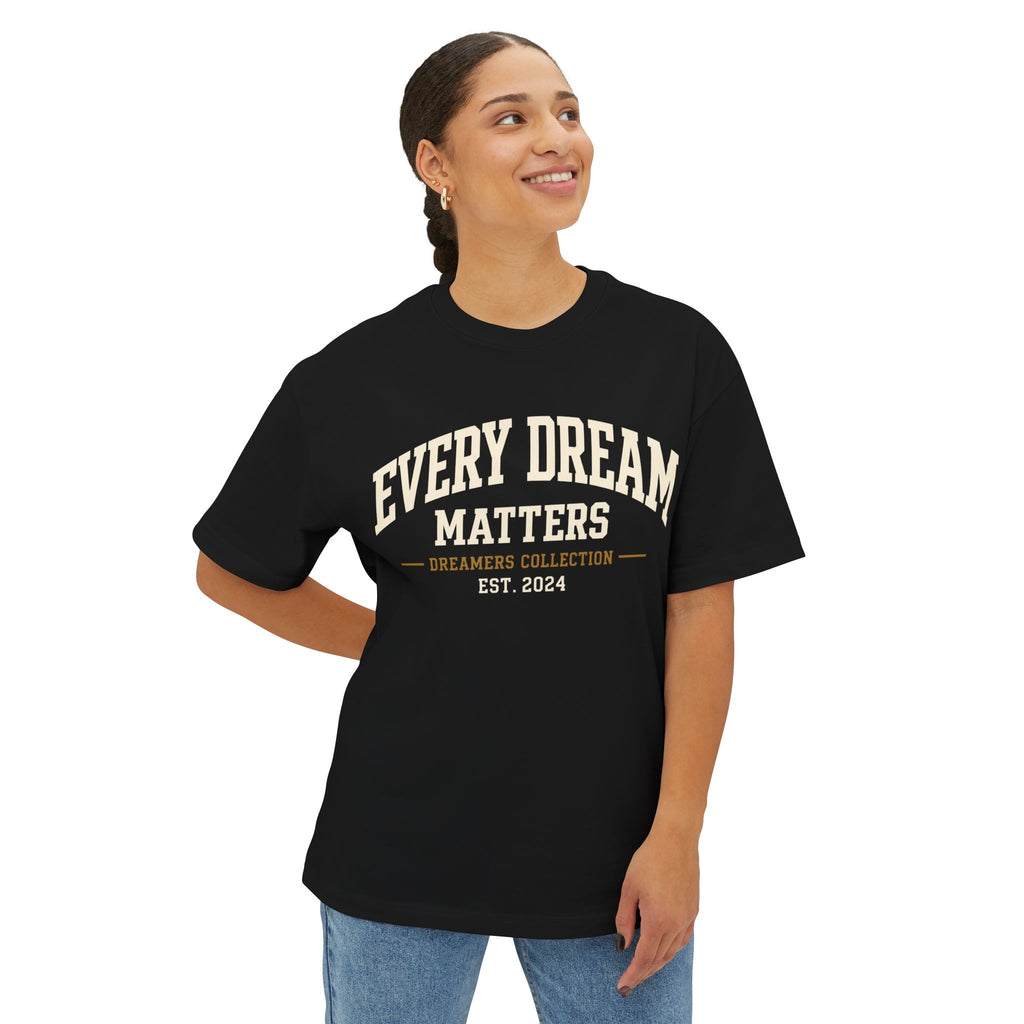 Dreamers Varsity Oversized Tee