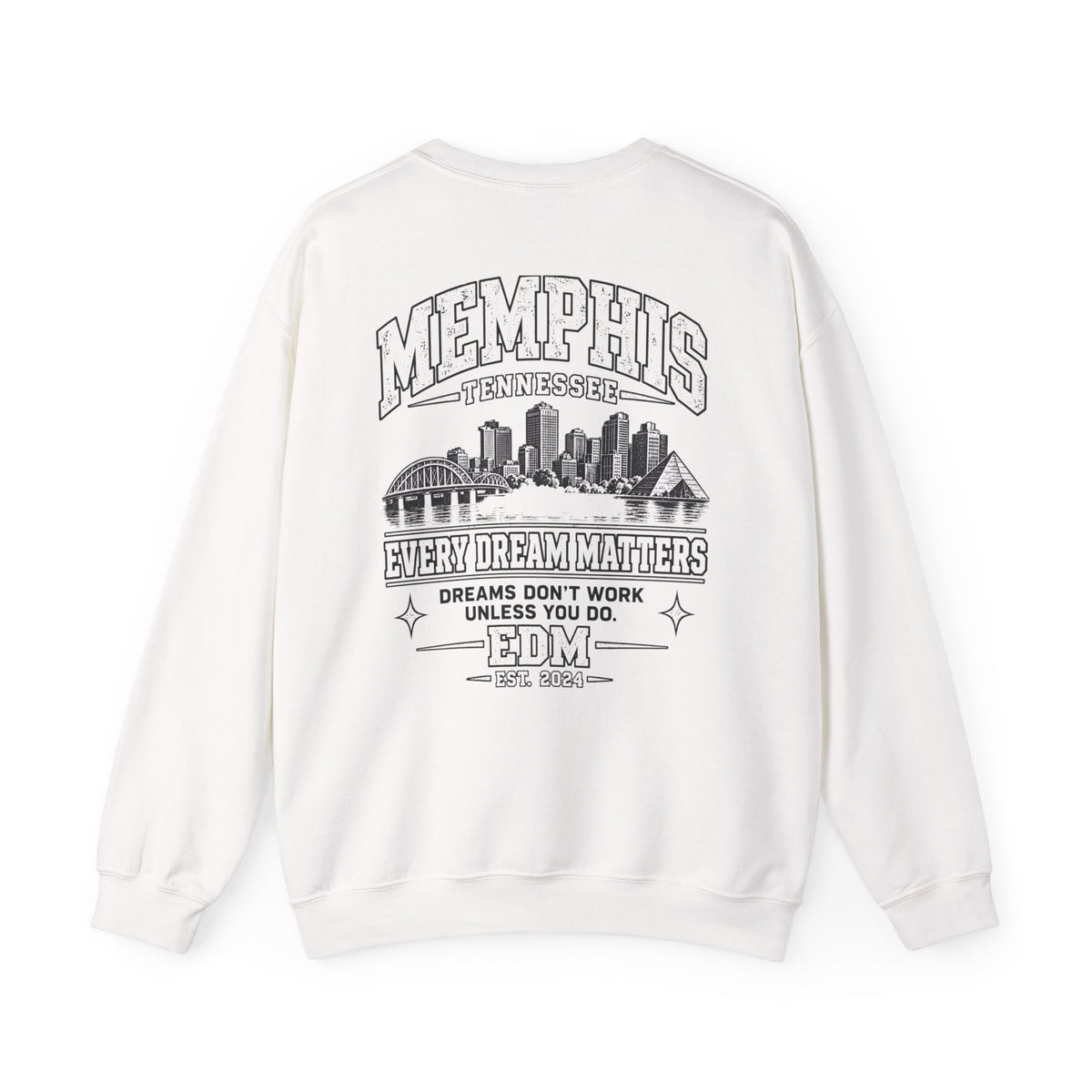 Memphis Built on Dreams Crewneck