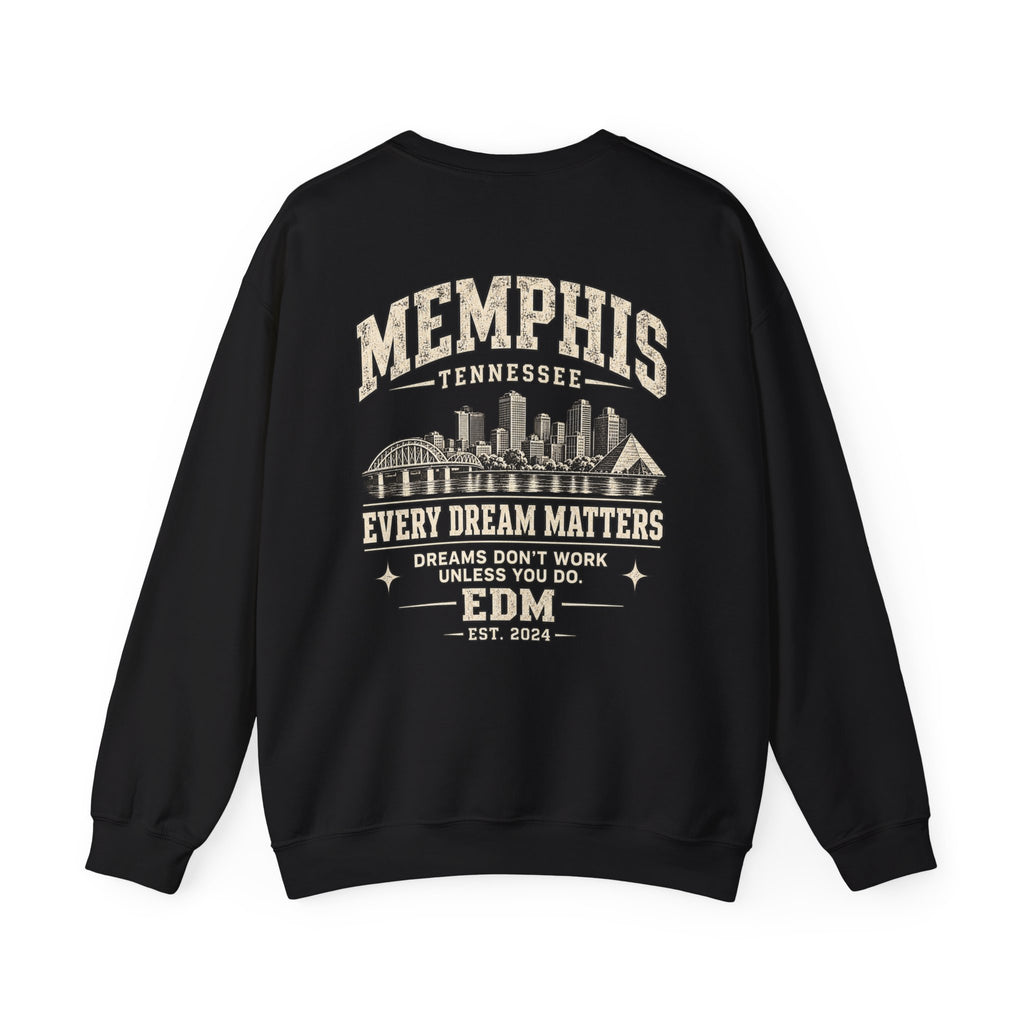 Memphis Built on Dreams Crewneck