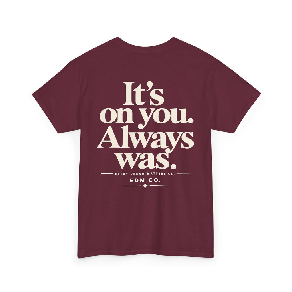 No One Is Coming Statement Tee.