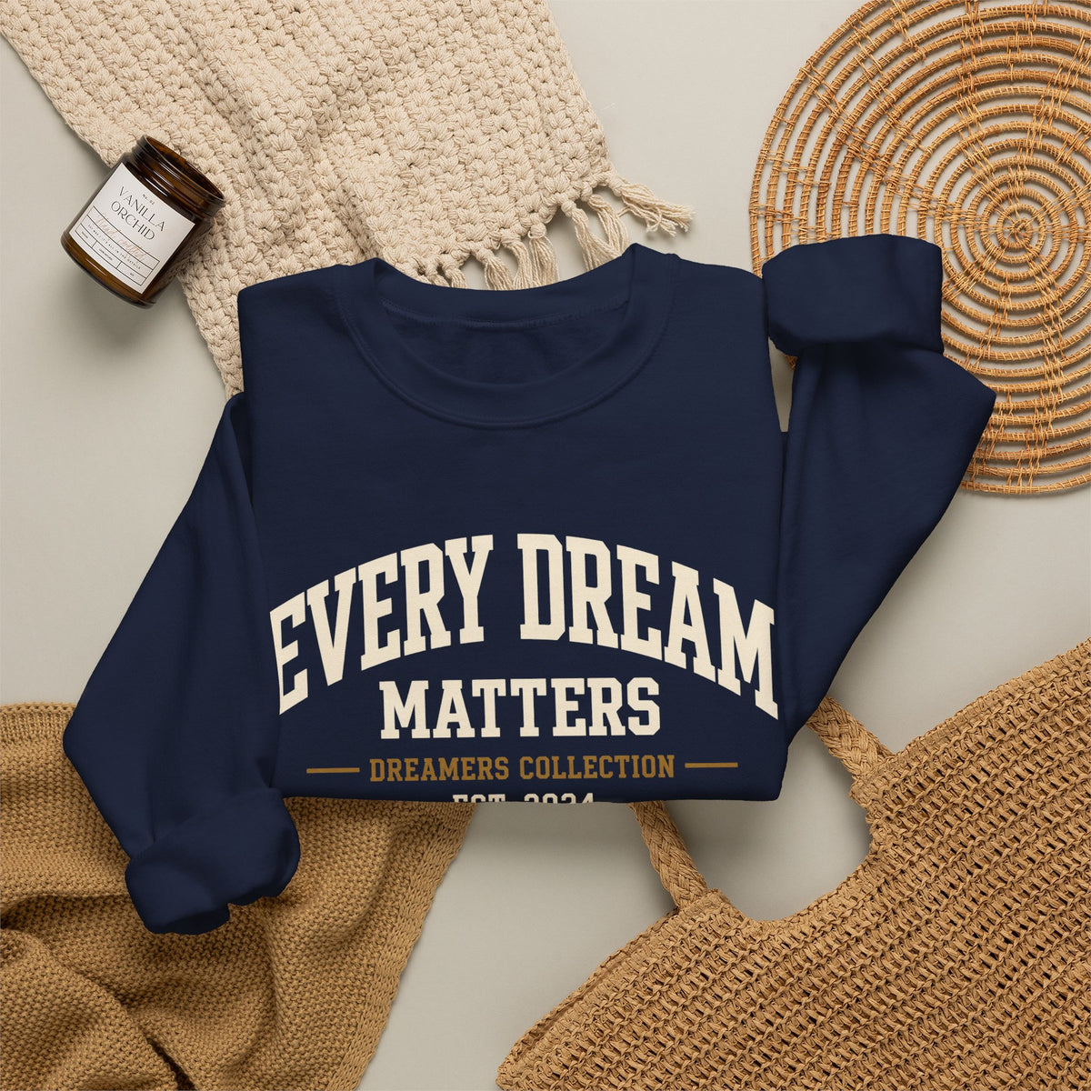 Dreamers Varsity Crewneck.