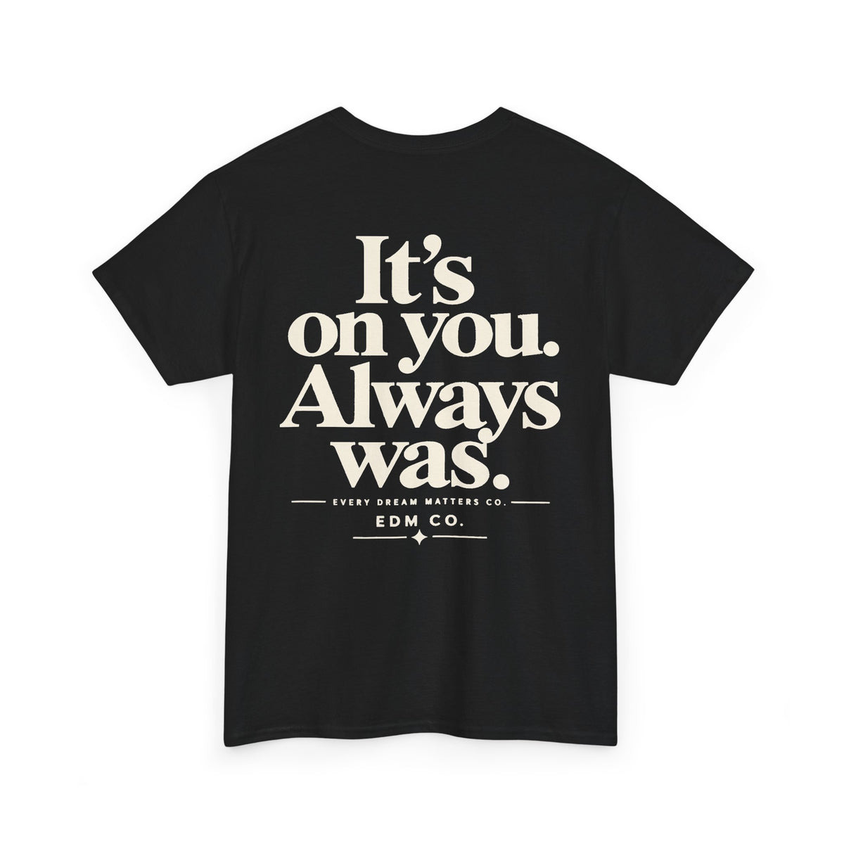 No One Is Coming Statement Tee.