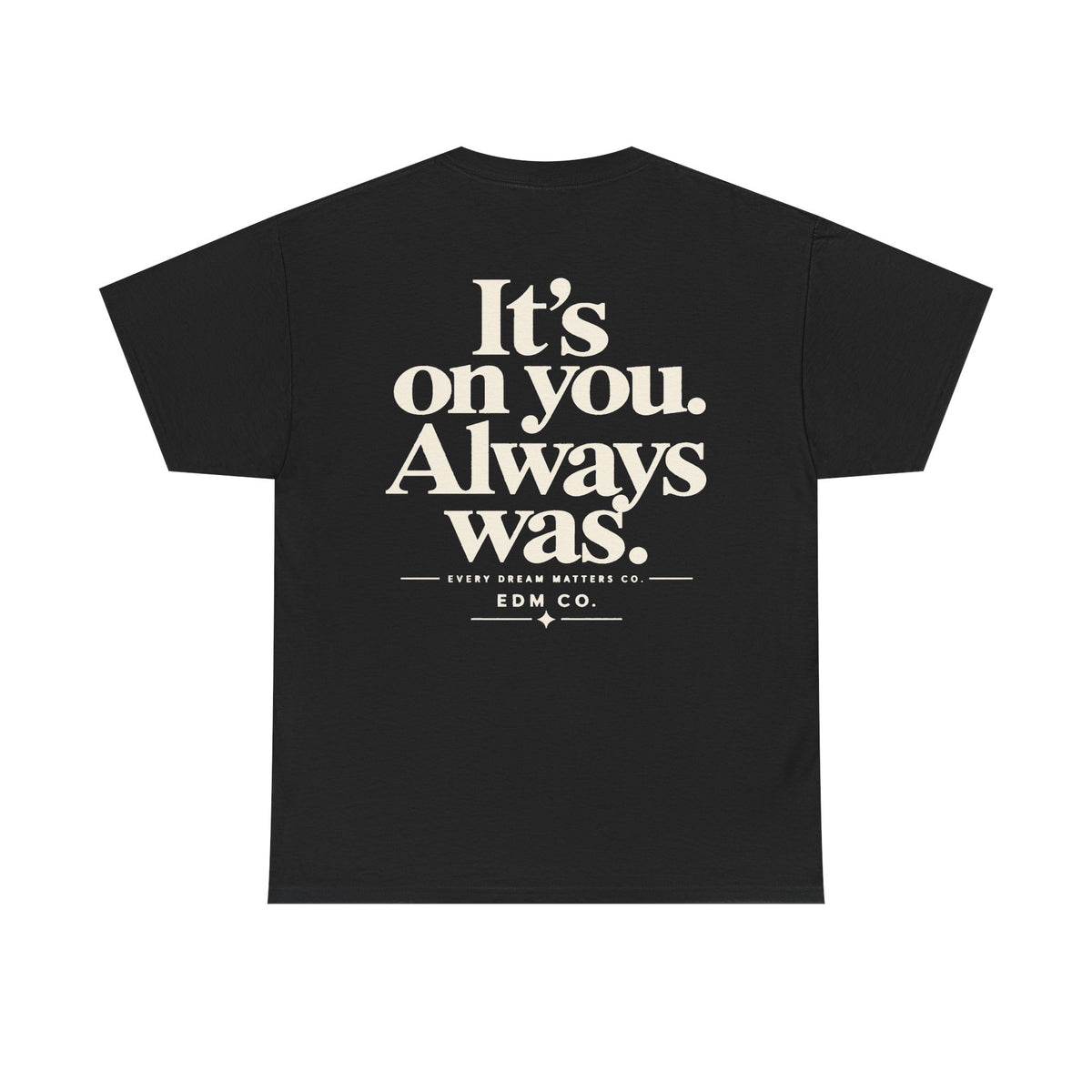 No One Is Coming Statement Tee.
