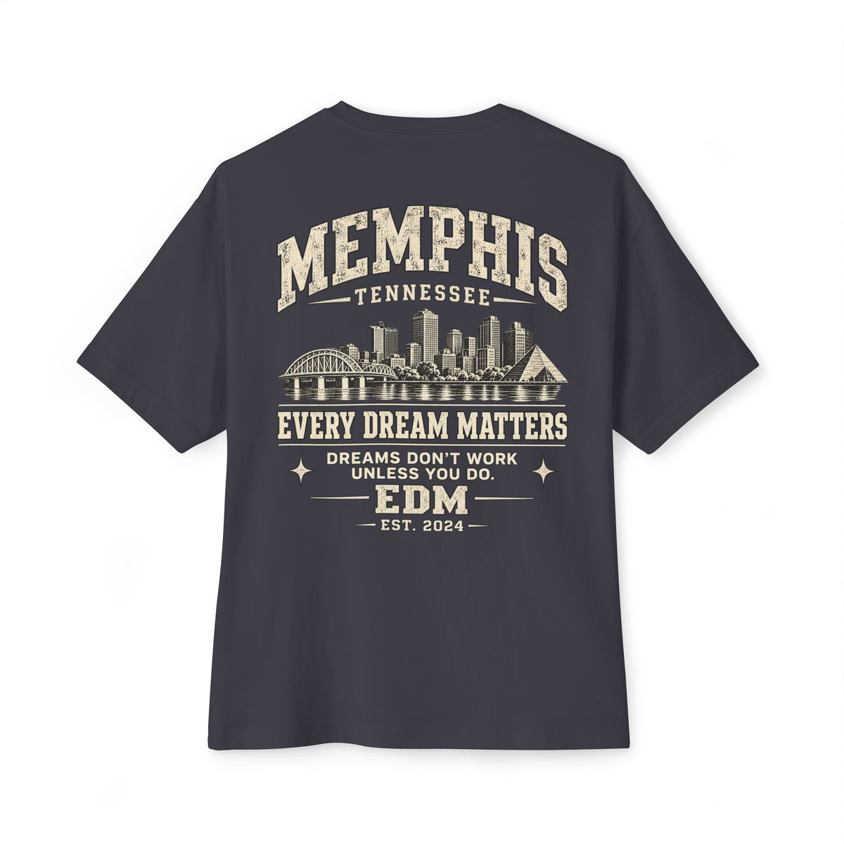 Memphis Built on Dreams Boxy Tee