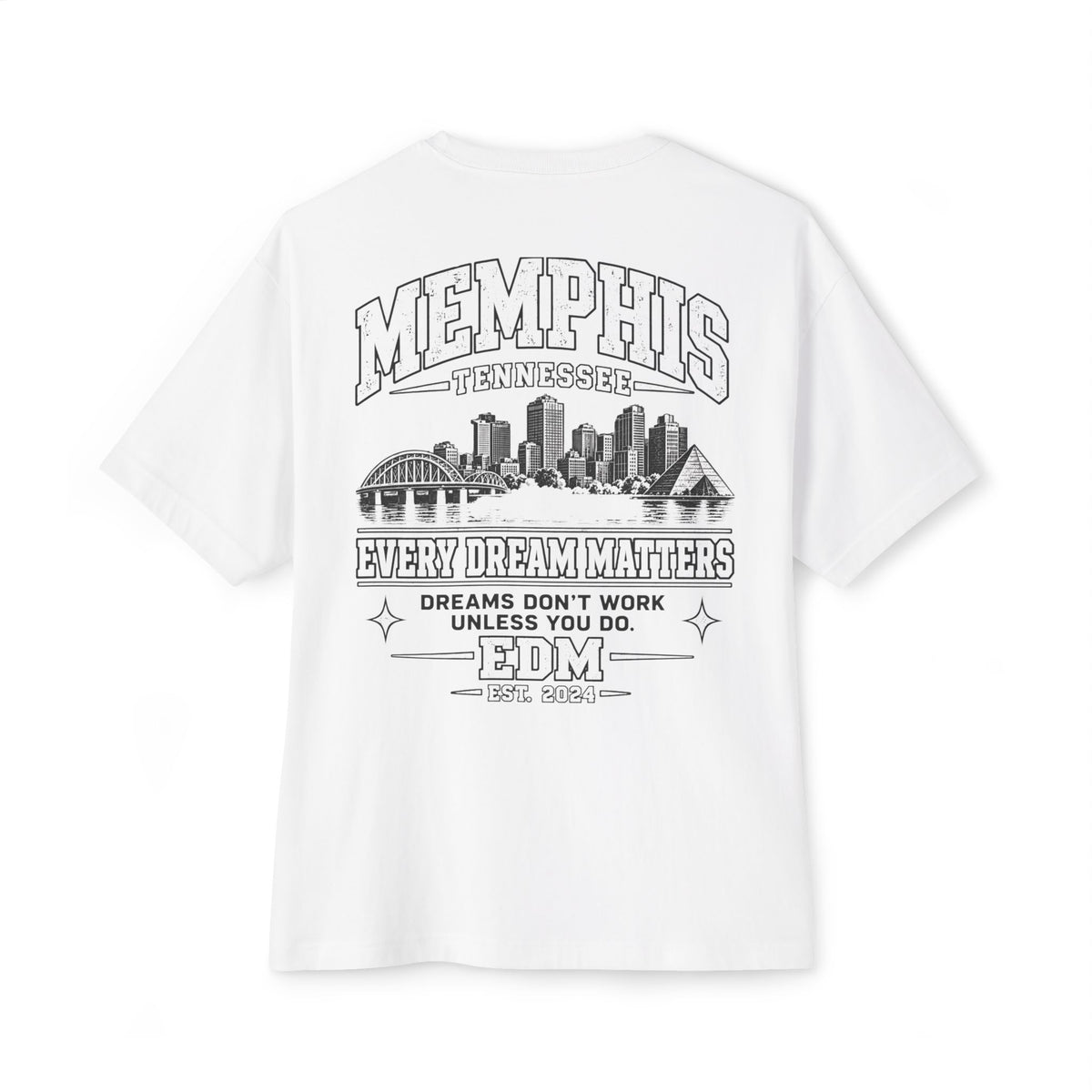 Memphis Built on Dreams Boxy Tee