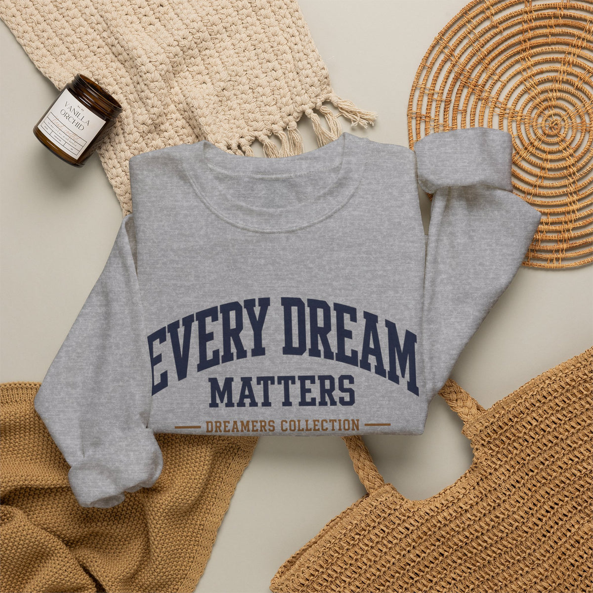 Dreamers Varsity Crewneck.